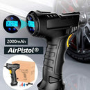 Digitaler Reifenfüller mit 3 Aufsätzen – AirPistol