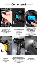 Digitaler Reifenfüller mit 3 Aufsätzen – AirPistol